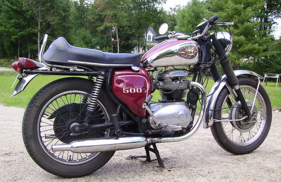 vintage bsa motorcycles